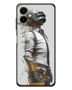 Чехол для Samsung Galaxy A08 с картинкой «PUBG — боец в пыли» Чехол для Samsung Galaxy A08 с картинкой «PUBG — боец в пыли»
