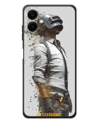 Чехол для Samsung Galaxy A08 с картинкой «PUBG — боец в пыли» Чехол для Samsung Galaxy A08 с картинкой «PUBG — боец в пыли»