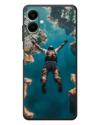 Чехол для Samsung Galaxy A08 с картинкой «PUBG — свободное падение» Чехол для Samsung Galaxy A08 с картинкой «PUBG — свободное падение»