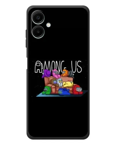 Чехол для Samsung Galaxy A08 с картинкой «Логотип Among Us» Чехол для Samsung Galaxy A08 с картинкой «Логотип Among Us»