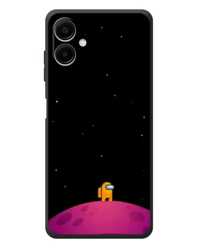 Чехол для Samsung Galaxy A08 с картинкой «Одинокий герой на планете» Чехол для Samsung Galaxy A08 с картинкой «Одинокий герой на планете»