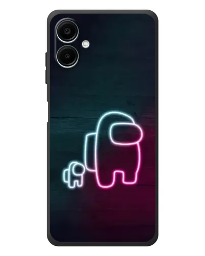 Чехол для Samsung Galaxy A08 с картинкой «Among Us неон-арт» Чехол для Samsung Galaxy A08 с картинкой «Among Us неон-арт»