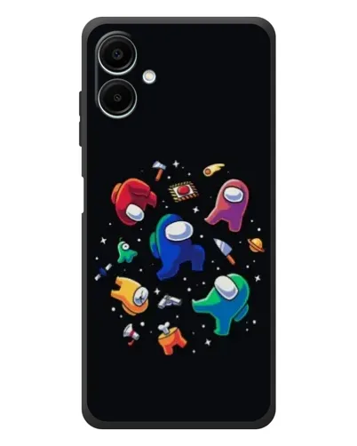 Чехол для Samsung Galaxy A08 с картинкой «Among Us космос» Чехол для Samsung Galaxy A08 с картинкой «Among Us космос»