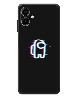 Чехол для Samsung Galaxy A08 с картинкой «Among Us неон»