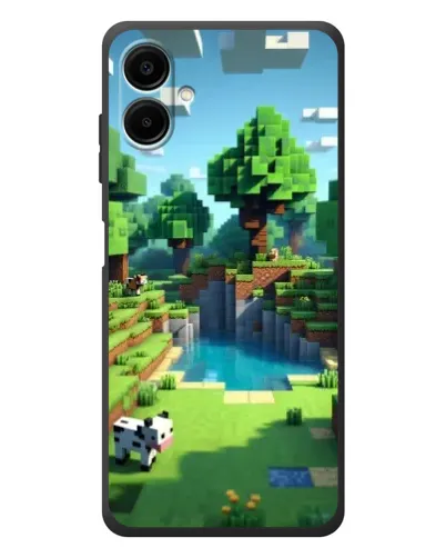 Чехол для Samsung Galaxy A08 с картинкой «Minecraft летний день» Чехол для Samsung Galaxy A08 с картинкой «Minecraft летний день»