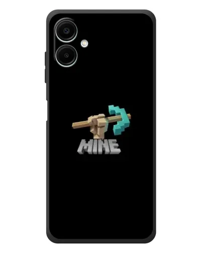 Чехол для Samsung Galaxy A08 с картинкой «Алмазная кирка» Чехол для Samsung Galaxy A08 с картинкой «Алмазная кирка»