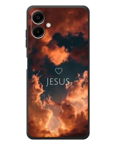 Чехол для Samsung Galaxy A08 с картинкой «Сияние Имени Jesus» Чехол для Samsung Galaxy A08 с картинкой «Сияние Имени Jesus»