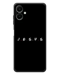 Чехол для Samsung Galaxy A08 с картинкой «Точки веры J.E.S.U.S.»
