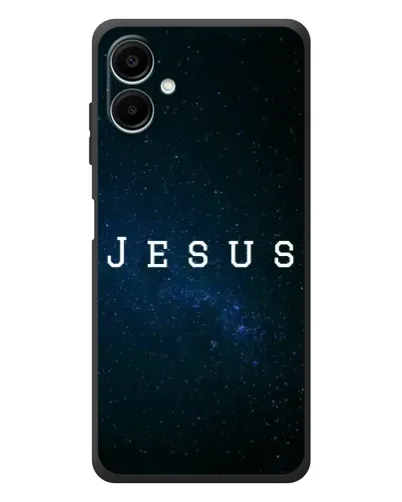 Чехол для Samsung Galaxy A08 с картинкой «Звездное небо Jesus» Чехол для Samsung Galaxy A08 с картинкой «Звездное небо Jesus»