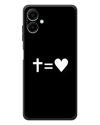Чехол для Samsung Galaxy A08 с картинкой «Крест и Сердце» Чехол для Samsung Galaxy A08 с картинкой «Крест и Сердце»