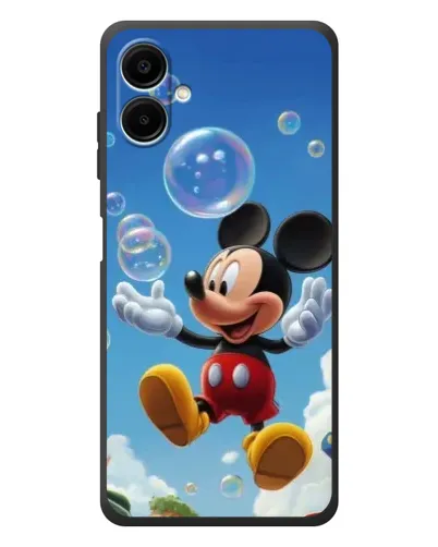 Чехол для Samsung Galaxy A08 с картинкой «Mickey и мыльные пузыри» Чехол для Samsung Galaxy A08 с картинкой «Mickey и мыльные пузыри»