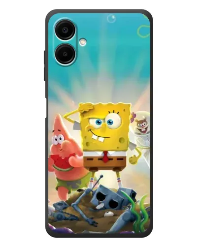 Чехол для Samsung Galaxy A08 с картинкой «Спанч Боб победитель» Чехол для Samsung Galaxy A08 с картинкой «Спанч Боб победитель»