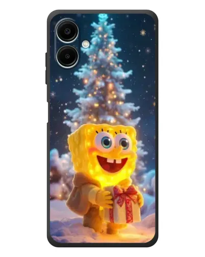 Чехол для Samsung Galaxy A08 с картинкой «Рождественский Спанч Боб» Чехол для Samsung Galaxy A08 с картинкой «Рождественский Спанч Боб»