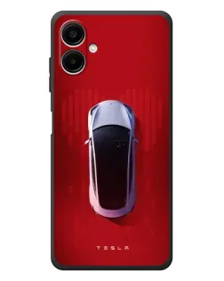 Чехол для Samsung Galaxy A08 с картинкой «Tesla Top View» Чехол для Samsung Galaxy A08 с картинкой «Tesla Top View»
