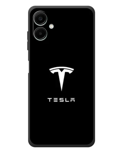 Чехол для Samsung Galaxy A08 с картинкой «Tesla White Logo» Чехол для Samsung Galaxy A08 с картинкой «Tesla White Logo»