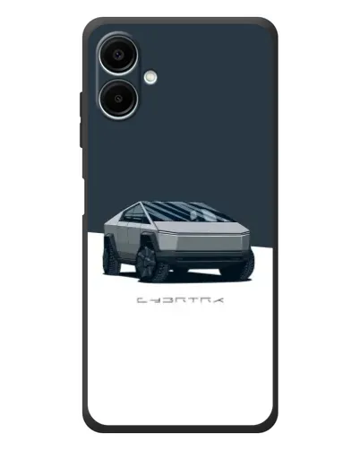 Чехол для Samsung Galaxy A08 с картинкой «Серебристый Cybertruck Tesla» Чехол для Samsung Galaxy A08 с картинкой «Серебристый Cybertruck Tesla»