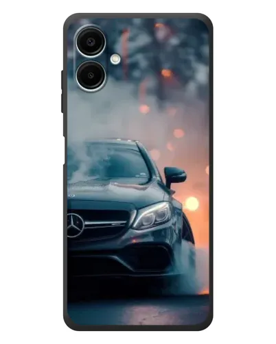 Чехол для Samsung Galaxy A08 с картинкой «Mercedes — ночной город» Чехол для Samsung Galaxy A08 с картинкой «Mercedes — ночной город»