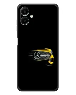 Чехол для Samsung Galaxy A08 с картинкой «Mercedes — ретро стиль»