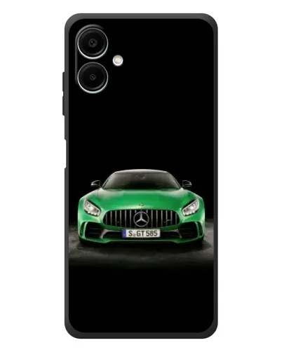 Чехол для Samsung Galaxy A08 с картинкой «Mercedes — неоновый лого» Чехол для Samsung Galaxy A08 с картинкой «Mercedes — неоновый лого»