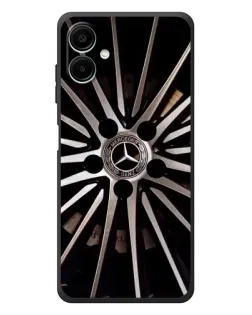 Чехол для Samsung Galaxy A08 с картинкой «Диск Mercedes»