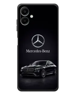 Чехол для Samsung Galaxy A08 с картинкой «Mercedes — решетка радиатора»