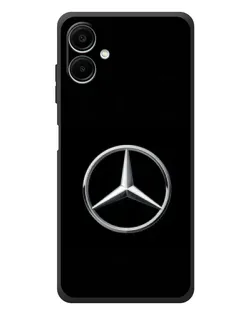 Чехол для Samsung Galaxy A08 с картинкой «Mercedes классический лого»