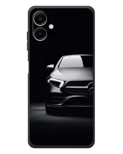 Чехол для Samsung Galaxy A08 с картинкой «Свет фар Mercedes»