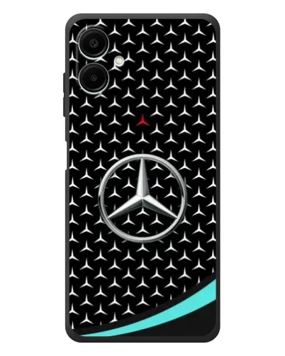 Чехол для Samsung Galaxy A08 с картинкой «Mercedes — бирюзовый акцент» Чехол для Samsung Galaxy A08 с картинкой «Mercedes — бирюзовый акцент»