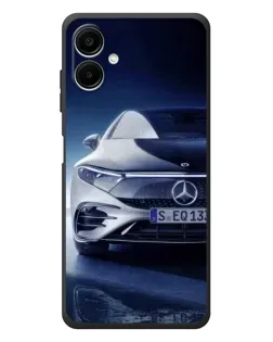 Чехол для Samsung Galaxy A08 с картинкой «Mercedes EQ — будущее»
