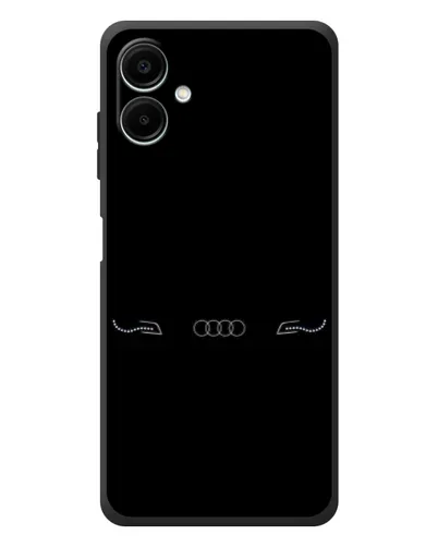 Чехол для Samsung Galaxy A08 с картинкой «Audi — световой подпись»