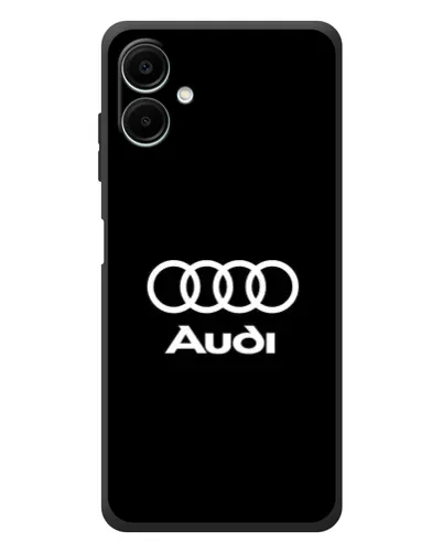 Чехол для Samsung Galaxy A08 с картинкой «Классическое лого Audi»