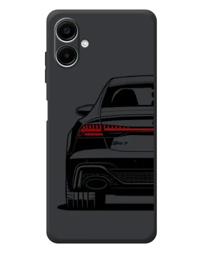 Чехол для Samsung Galaxy A08 с картинкой «Задняя часть Audi — арт»