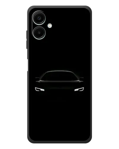 Чехол для Samsung Galaxy A08 с картинкой «Взгляд Audi в темноте»
