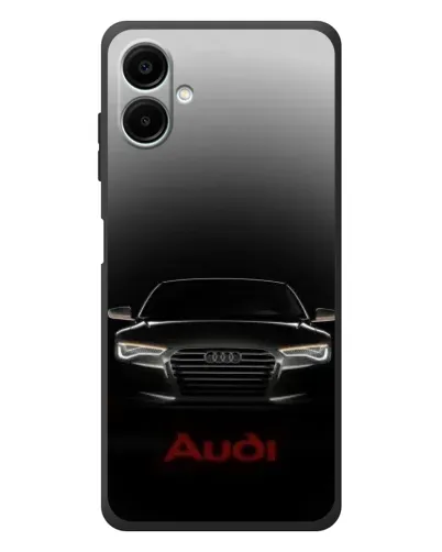 Чехол для Samsung Galaxy A08 с картинкой «Audi — градиентный контур»