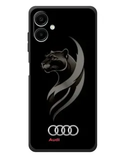 Чехол для Samsung Galaxy A08 с картинкой «Графика — пантера и Audi» Чехол для Samsung Galaxy A08 с картинкой «Графика — пантера и Audi»