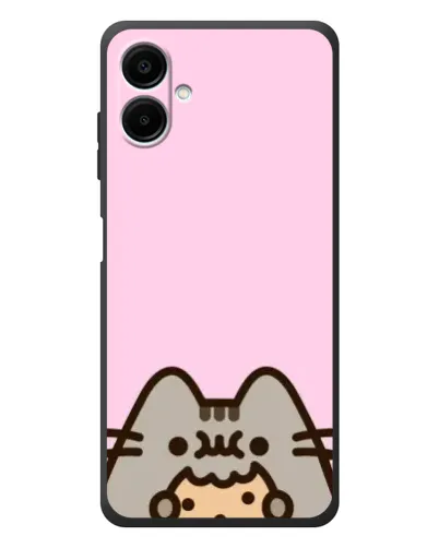 Чехол для Samsung Galaxy A08 с картинкой «Pusheen и печенье» Чехол для Samsung Galaxy A08 с картинкой «Pusheen и печенье»