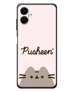 Чехол для Samsung Galaxy A08 с картинкой «Pusheen логотип» Чехол для Samsung Galaxy A08 с картинкой «Pusheen логотип»