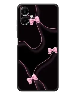 Чехол для Samsung Galaxy A08 с картинкой «Розовые ленты»