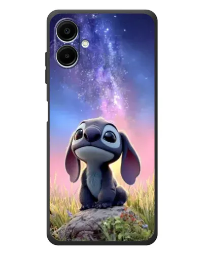 Чехол для Samsung Galaxy A08 с картинкой «Стич на рассвете» Чехол для Samsung Galaxy A08 с картинкой «Стич на рассвете»