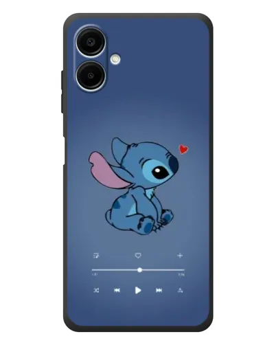 Чехол для Samsung Galaxy A08 с картинкой «Музыкальный Stitch» Чехол для Samsung Galaxy A08 с картинкой «Музыкальный Stitch»