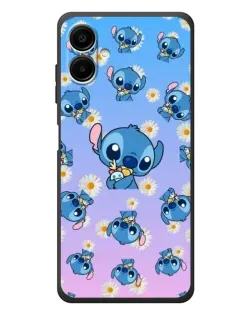 Чехол для Samsung Galaxy A08 с картинкой «Паттерн со Стичем» Чехол для Samsung Galaxy A08 с картинкой «Паттерн со Стичем»