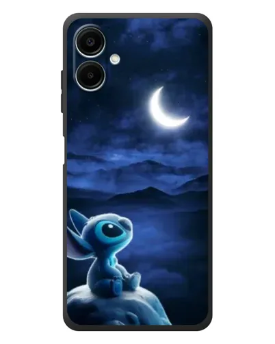 Чехол для Samsung Galaxy A08 с картинкой «Лунная ночь Стича» Чехол для Samsung Galaxy A08 с картинкой «Лунная ночь Стича»