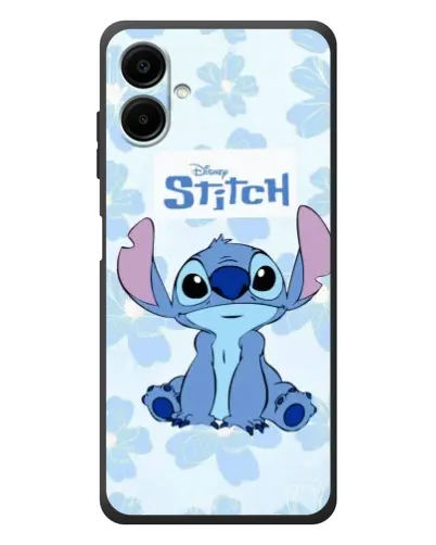 Чехол для Samsung Galaxy A08 с картинкой «Stitch среди цветов» Чехол для Samsung Galaxy A08 с картинкой «Stitch среди цветов»
