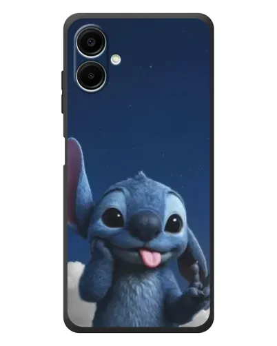 Чехол для Samsung Galaxy A08 с картинкой «Стич в облаках» Чехол для Samsung Galaxy A08 с картинкой «Стич в облаках»