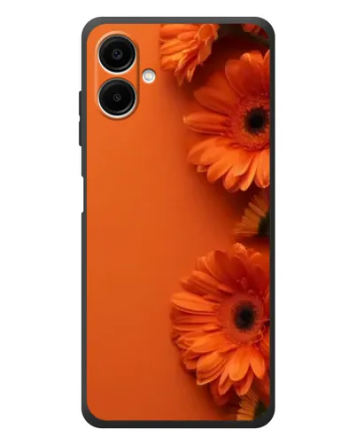 Чехол для Samsung Galaxy A08 с картинкой «Оранжевые герберы» Чехол для Samsung Galaxy A08 с картинкой «Оранжевые герберы»