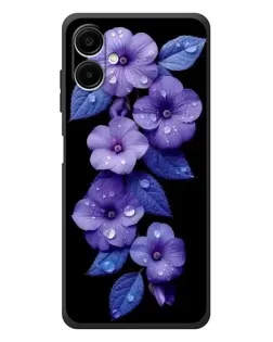 Чехол для Samsung Galaxy A08 с картинкой «Фиолетовые цветы с росою» Чехол для Samsung Galaxy A08 с картинкой «Фиолетовые цветы с росою»