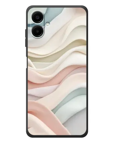 Чехол для Samsung Galaxy A08 с картинкой «Пастельные нежные волны» Чехол для Samsung Galaxy A08 с картинкой «Пастельные нежные волны»