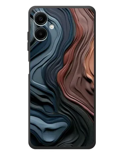 Чехол для Samsung Galaxy A08 с картинкой «Цветные волны каньона» Чехол для Samsung Galaxy A08 с картинкой «Цветные волны каньона»