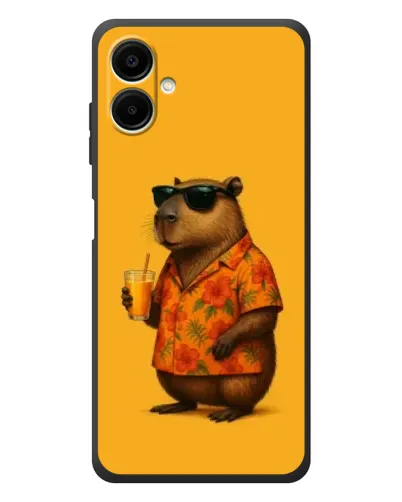 Чехол для Samsung Galaxy A08 с картинкой «Капибара на отдыхе» Чехол для Samsung Galaxy A08 с картинкой «Капибара на отдыхе»