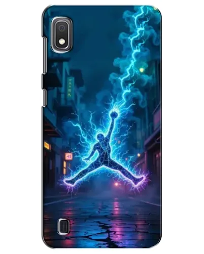 Чехол для Samsung Galaxy A10 2019 (A105F) с картинкой «Jordan Gold Jumpman»